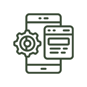 Mobile and tablet optimization icon