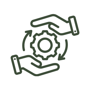 social media marketing strategy and branding icon