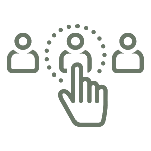 Customer selection icon