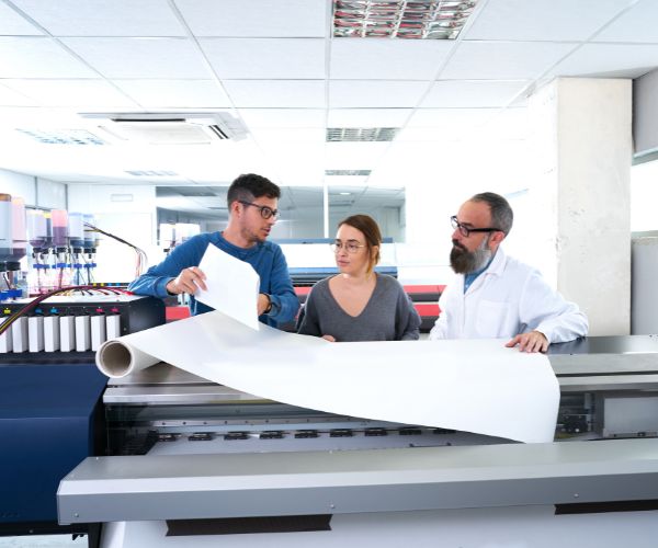 Custom printing services and banner creation