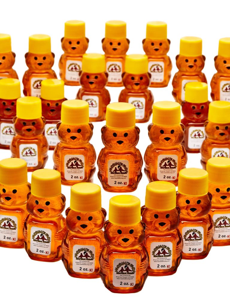 Marshall's Farm Honey Product Shot Mini Honey Bears Example