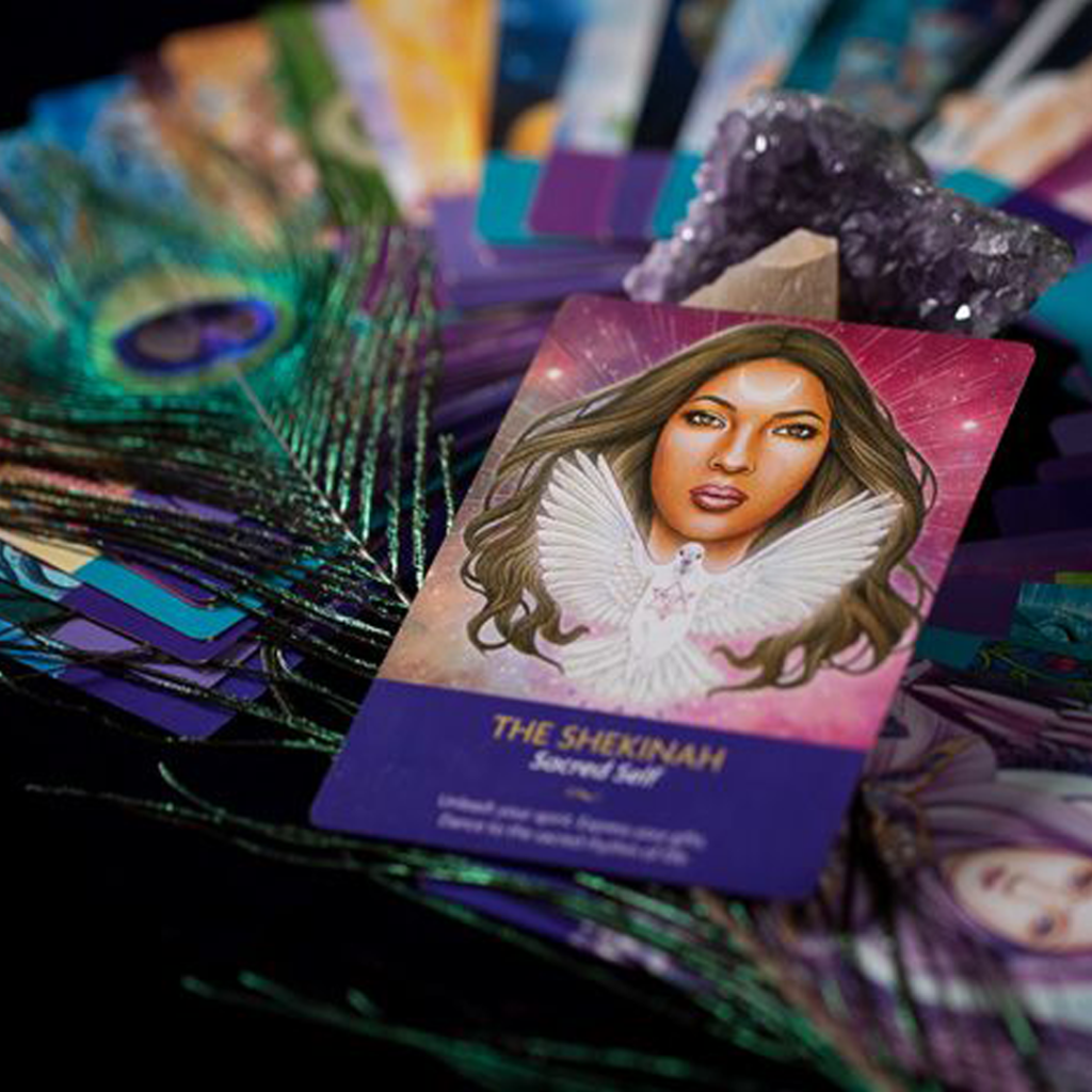 Stacey the Black Feather Intuitive client