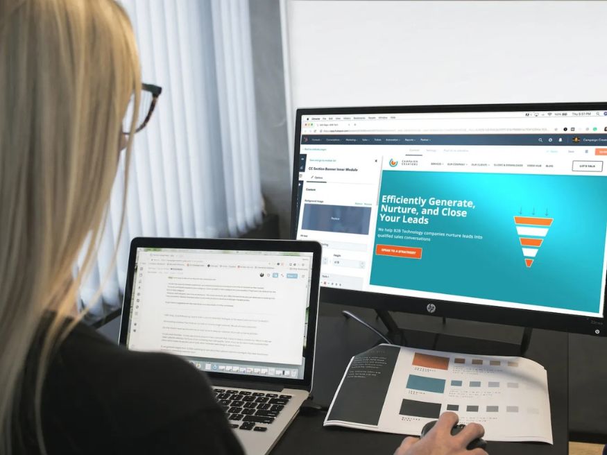 WordPress design and custom course creation