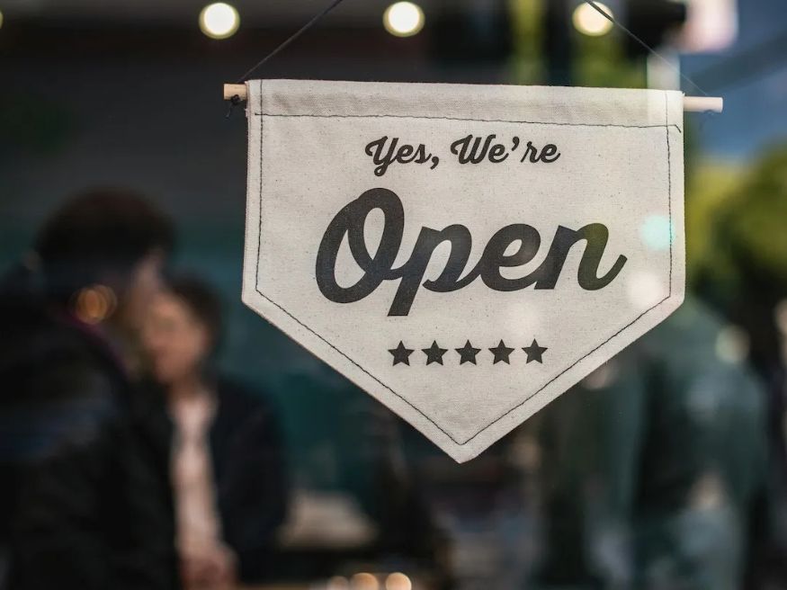Small businesses we are open