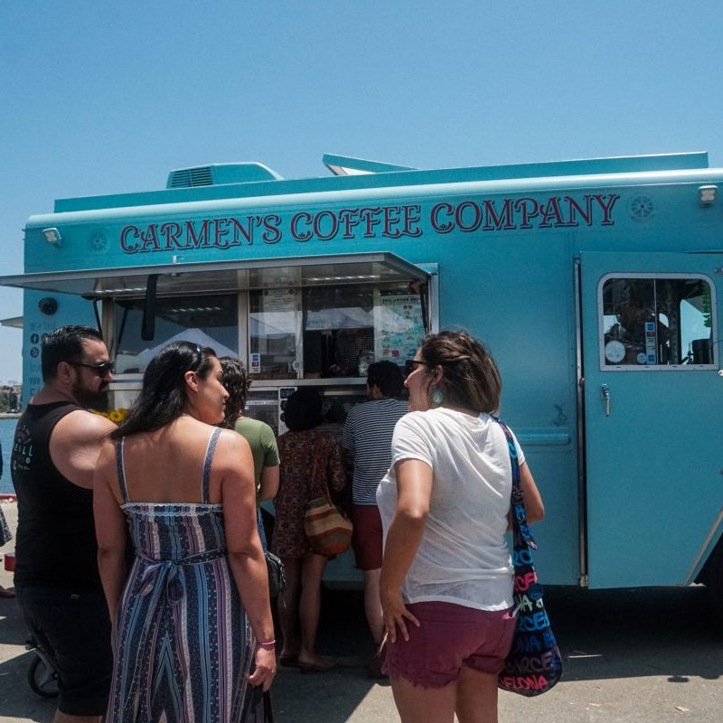 Carmen's Gypsy Coffee Truck Event Line