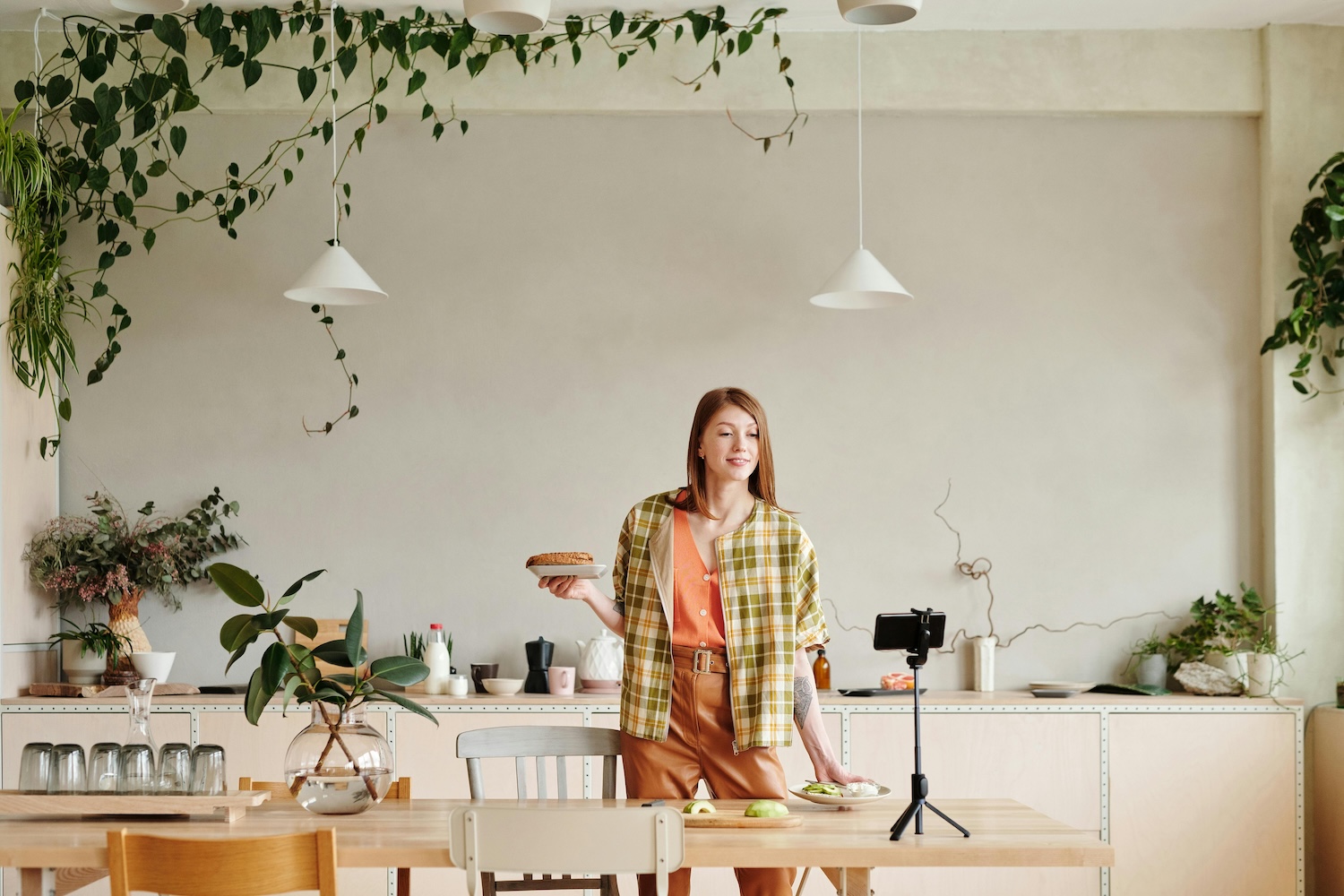 Business owner figuring out how to create short-form video content